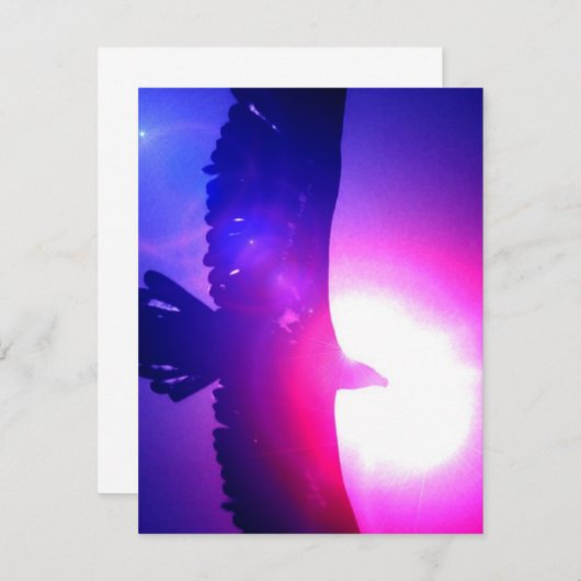 Invitations Eagle Wings (Devant / Derrière)