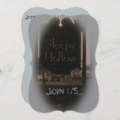 Invitations éffrayant Sleepy Hollow 5" x 7" (Devant / Derrière)