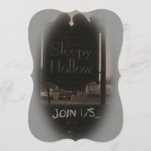 Invitations éffrayant Sleepy Hollow 5" x 7"
