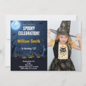 Invitations Éffrayantes personnalisables pour les  (Devant)