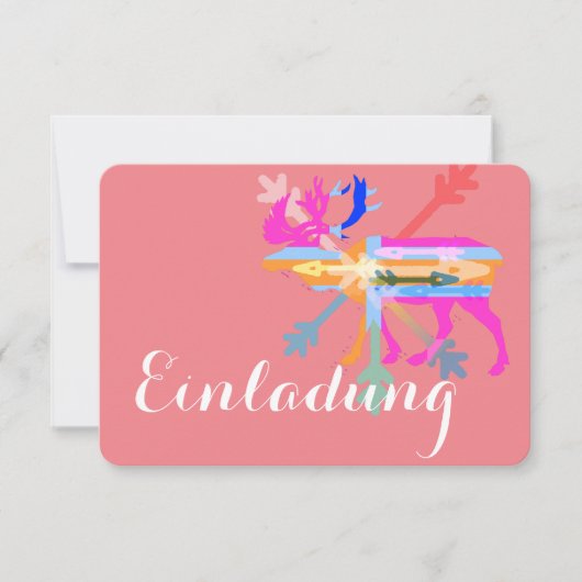 Invitations élan (Devant)