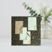 Invitations Elegant Peacock | CartesMariageIndienn (Debout devant)