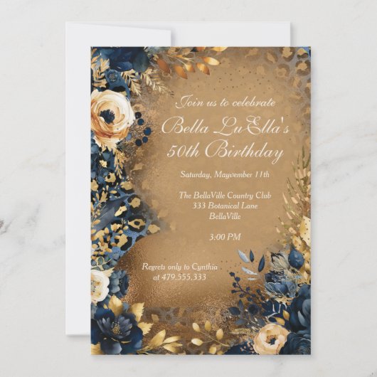 Invitations élégantes (Devant)