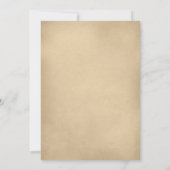 Invitations élégantes Bar Mitzvah (Dos)