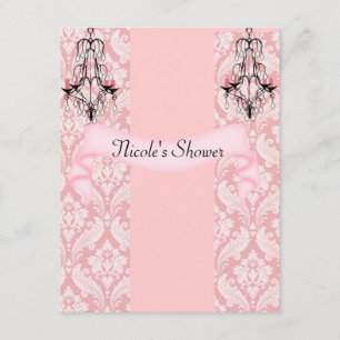 Invitations élégantes de BÉBÉ OU de wedding shower