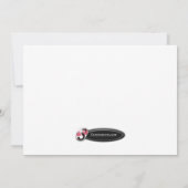 Invitations élégantes de café et de cookies (Dos)