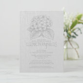 Invitations élégantes de Fête de la mariée de (Debout devant)