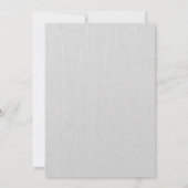 Invitations élégantes de Fête de la mariée de (Dos)