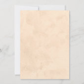 Invitations élégantes de Fête de la mariée de (Dos)