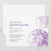 Invitations élégantes de Fête de la mariée du (Devant / Derrière)