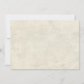 Invitations élégantes de mariage de croix de fer (Dos)