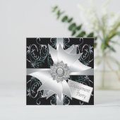 Invitations élégantes des parties d'engagement (Debout devant)