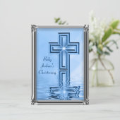 Invitations Élégantes pour bébés (Debout devant)