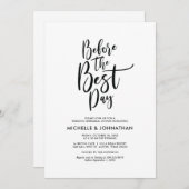 Invitations élégants parfaits de dîner de (Devant / Derrière)