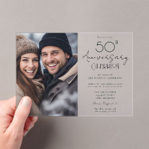 INVITATIONS EN ACRYLIQUE 