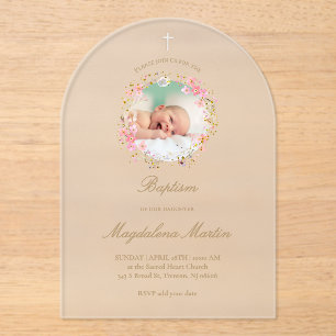 INVITATIONS EN ACRYLIQUE