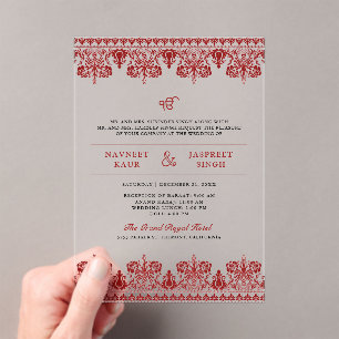 INVITATIONS EN ACRYLIQUE