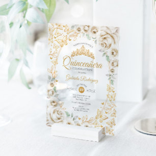 INVITATIONS EN ACRYLIQUE 