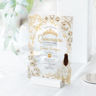 INVITATIONS EN ACRYLIQUE 