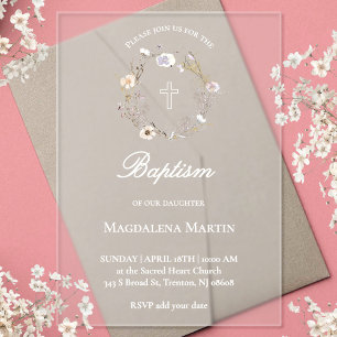 INVITATIONS EN ACRYLIQUE