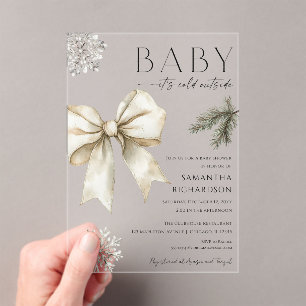 INVITATIONS EN ACRYLIQUE 