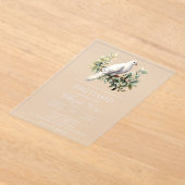 Invitations En Acrylique Acrylic baptism  (Poser)