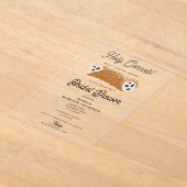 Invitations En Acrylique Alimentation italienne Saint Cannoli Fête des mari (Poser)