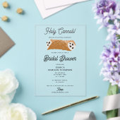 Invitations En Acrylique Alimentation italienne Saint Cannoli Fête des mari (Insitu (Mariage))