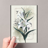 Invitations En Acrylique Amazon Lily Art - Style or & Scandi (In situ (ordinateur de poche))
