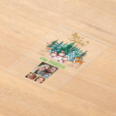 Invitations En Acrylique Amusement de vacances en famille (Poser)