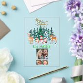 Invitations En Acrylique Amusement de vacances en famille (Insitu (Mariage))