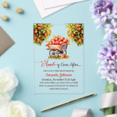 Invitations En Acrylique Apple-y Jamais après la Fête des mariées du marché (Insitu (Mariage))