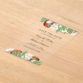 Invitations En Acrylique Appley Ever After Apple Wedding Save the Date (Poser)