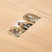 Invitations En Acrylique Arch Photo Enregistrer La Carte Mariage Date (Poser)
