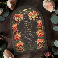 Arche de mariage de jardin fleuri enchanté d'Imagi