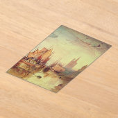 Invitations En Acrylique Arrivée d'un paquebot par Joseph Turner (Poser)