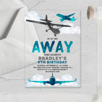 Avion Aviation Tout âge Anniversaire Partie