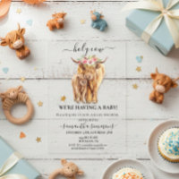 Baby shower du veau de Holy Cow Highland