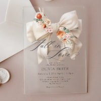 Baby Shower Floral à Ruban Blanc Tombez Amoureux
