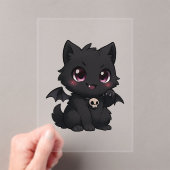 Invitations En Acrylique - "Bat Cat Blaze" (In situ (ordinateur de poche))