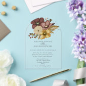 Invitations En Acrylique Beautiful boho neutral wedding  (Insitu (Mariage))