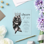 Invitations En Acrylique  Black Bow 30th Birthday Party (Insitu (Mariage))
