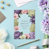 Invitations En Acrylique Blush Quartz, Soft Sage & Cloud Mauve Wedding (Insitu (Mariage))