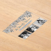 Invitations En Acrylique Boho Holiday Greenery The More the Merrier 3 Photo (Poser)