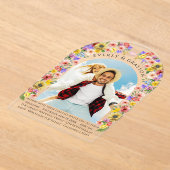 Invitations En Acrylique Boho Photo Arch Fleur sauvage Bloom Mariage (Poser)