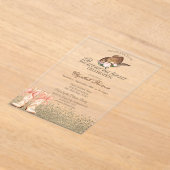 Invitations En Acrylique Boots Quinceañera  (Poser)