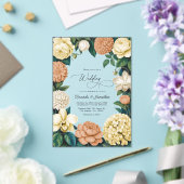 Invitations En Acrylique Buttercream, Vanilla Silk & Soft Apricot Wedding (Insitu (Mariage))