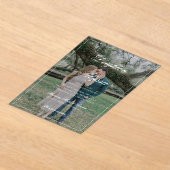 Invitations En Acrylique Calligraphie élégante officielle Mariage de superp (Poser)