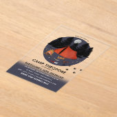 Invitations En Acrylique Camping Outdoor Adventure Camping Fête d'anniversa (Poser)