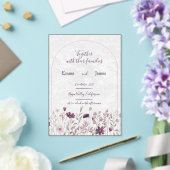 Invitations En Acrylique carte de mariage (Insitu (Mariage))